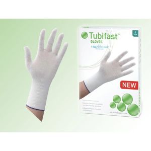 Tubifast 2-Way Stretch Gants Enfant Blanc Xs 1