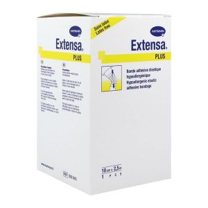EXTENSA PLUS Bande de contention adhésive, élastique, 2,5 m x 10 cm (ref. 92864), unité