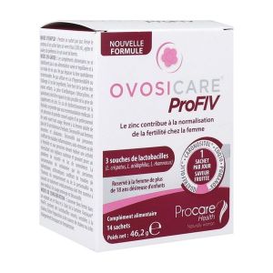 OVOSICARE PROFIV Poudre à diluer, complément alimentaire pour l'infertilité féminine, bt 14