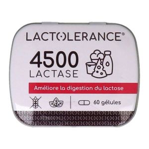 LACTOLERANCE 4500 GELULE FLACON 60