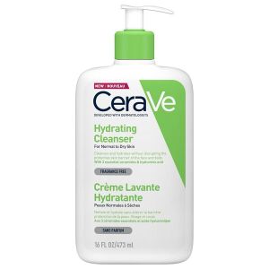 CERAVE Crème Lavante Hydratante Flacon Pompe de 473 ml