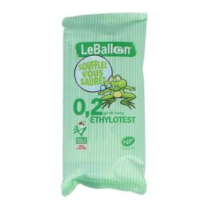 CONTRALCO ETHYLOTEST TAUX 0,2 SANS CHROME ETUI 1