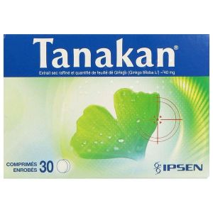 TANAKAN 40 mg comprimé enrobé B/30