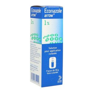 ECONAZOLE ARROW Solution pour application cutanée 1 %, flacon pressurisé 30 g