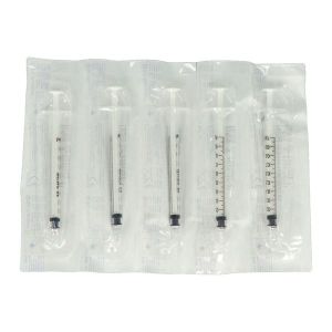 PLASTIPAK SANS AIGUILLE Seringue 1 ml à tuberculine ou pour désensibilisation, à usage unique, (ref. 303172), unité