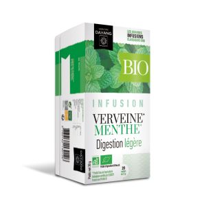 Dayang Verveine odorante menthe poivrée BIO - 20 infusettes