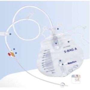 TELEFLEX PROFILCATH SILICONE PRECONNECTE CH18 SYSTEME SACHET 2 L BT 1