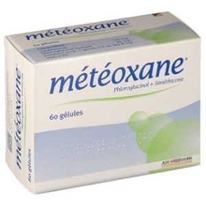 METEOXANE (siméthicone phloroglucinol hydraté) gélules B/60