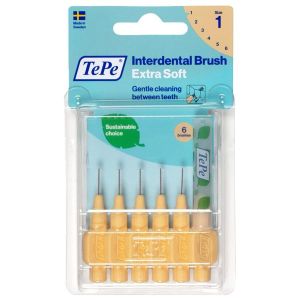 Tepe Brossettes Interdentaires Extra Souple 0.45 Orange 6