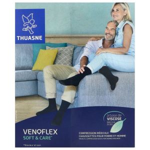 Chaussette Soft&Care3 T2N Noir