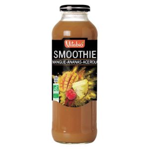 Vitabio Smoothie Mangue, Ananas, Acérola BIO - 50 cl