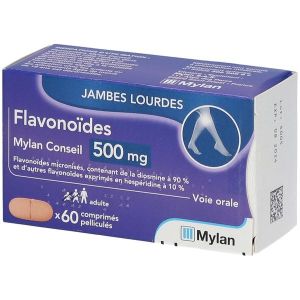 Flavonoides Mylan Conseil 500 Mg Comprime Pellicule B/60