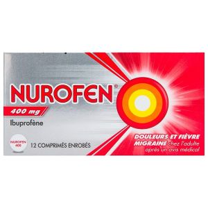 NUROFEN 400 mg comprimé enrobé B/12