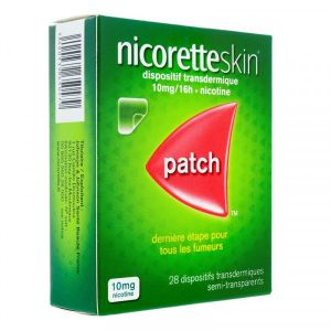Nicoretteskin 10 Mg/16 Heures (Nicotine) Dispositif Transdermique En Sachet B/28