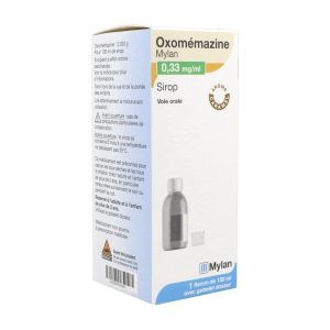 OXOMEMAZINE VIATRIS Sirop 0,33 mg/ml, flacon 150 ml avec gobelet doseur