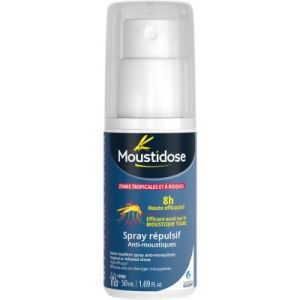 MOUSTIDOSE LOTION REPULSIVE ZONES INFESTEES 50 ML