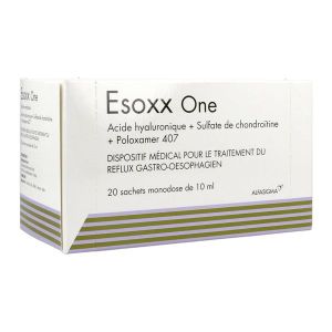 Esoxx one sachet monodose, dispositif médical protecteur gastrique, bt 20