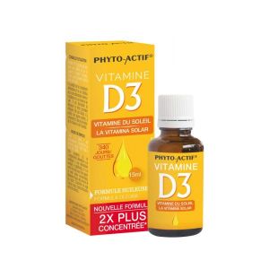 Phyto-actif Vitamine D3 - flacon 15 ml
