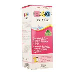 Pediakid Sirop Pediakid : Nez gorge miel citron - 250 ml