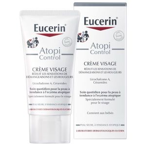 EUCERIN ATOPICONTROL CREME VISAGE CALMANTE TUBE 50 ML 1
