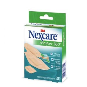 3M Nexcare Pansements Comfort Protection 3603 Tailles Assortis Boite 30