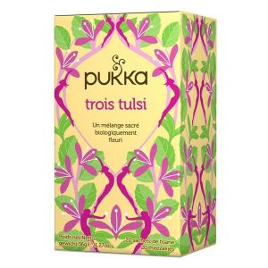Pukka - Infusion Trois Tulsi (Three Tulsi) BIO - boîte de 20 sachets