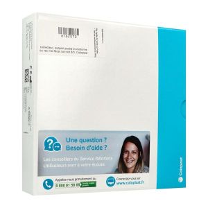 SENSURA MIO FLEX SUPPORT CONVEX FIT SUPPORT Support porte-poche semi-convexe, système 2 pièces, à couplage adhésif, 70 mm, découp. de 15 mm à 53 mm (ref. 169950), bt 5