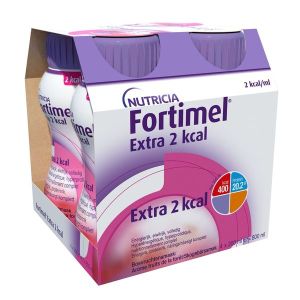 FORTIMEL EXTRA 2 KCAL DADFMS, arôme fruits de la forêt, 200 ml x 4