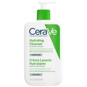 CERAVE Crème Lavante Hydratante Flacon Pompe de 473 ml