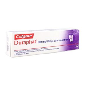 DURAPHAT 500 mg/100 g pâte dentifrice B/3