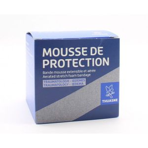 Thuasne De Protection En Mousse Sous Contention Adhesive 7Cm*27M Blanc Bande 1