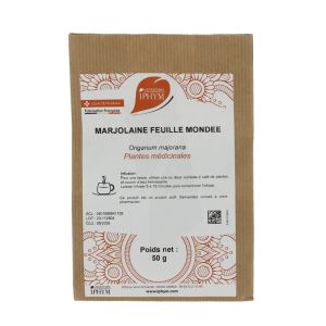 MARJOLAINE PHARMA PLANTES Sommité fleurie de marjolaine, vrac, coupée, sac 250 g