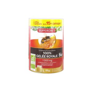 Super Diet Gelée Royale Bio 25 g dont 15% Offert