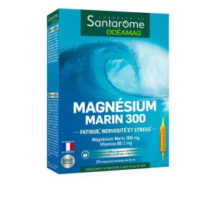 Magnésium marin 300 - 20 ampoules de 10 ml