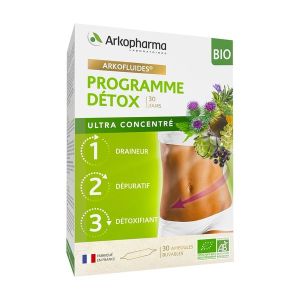 Arkofluides Programme Detox Bio Liquide Amp 10 Ml 30