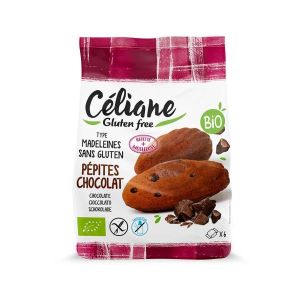 Celiane Madeleines pépites chocolat BIO (x6) - 180 g