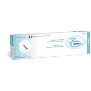 7MED 380 NSTA Dispositif intrautérin cuivre argent, prêt à l'emploi, modèle standard, unité