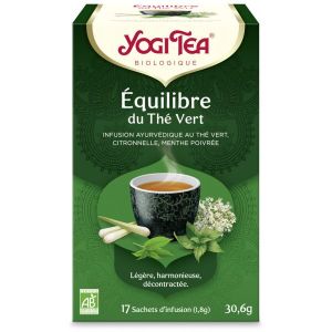 Yogi Tea Equilibre du thé vert BIO - 17 infusettes