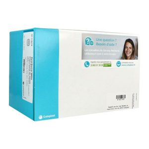 SENSURA MIO CLICK VISIO POCHE FERMEE MIDI Poche fermée, filtre intégré, système 2 pièces, textile neutre opaque, diamètre 60 mm (ref. 114219), bt 30