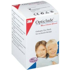 3M Opticlude Pansement Orthoptique Adulte 8*7.5 Cm 50