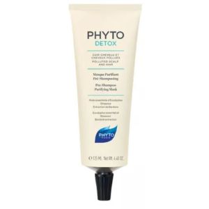 Phyto Phytodetox Masque Pre-Shampooing Creme Tube 125 Ml 1