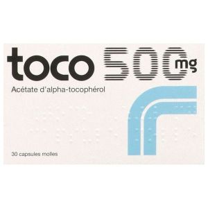 TOCO 500 Capsule molle 500 mg, boîte 30