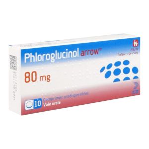 PHLOROGLUCINOL ARROW Comprimé orodispersible 80 mg, boîte 10