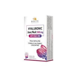Biocyte Hyaluronic Jour / Nuit 300 mg 30 Comprimés + 30 Gélules