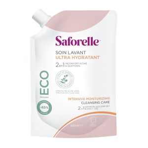 Saforelle Soin Lavant Ultra-Hydratant - Ancienne Formule Recharge 400 Ml 1