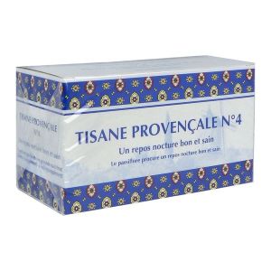 TISANE PROVENCALE N° 4 SOMMEIL Sachet, complément alimentaire à base de plantes, bt 24