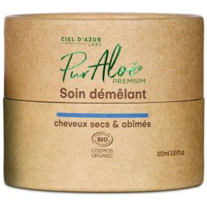 Pur'Aloe Soin démêlant Aloé Vera Premium BIO - pot 100ml