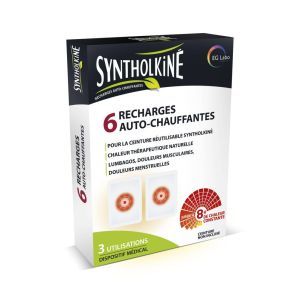 Syntholkiné Syntholkiné Patchs recharges auto-chauffantes - 6 patchs