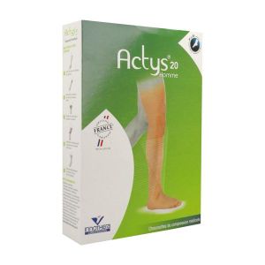 Innothera Actys 20 Homme 2 Chaussette Boite Noir T2 Normal 2