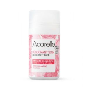 Acorelle Déodorant roll-on Rose Eglantine BIO - 50 ml